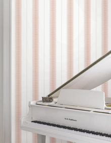 MX9613 Tandem Stripe Brick Astoria Wallpaper by York Wallcoverings