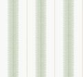 Tandem Stripe Green Astoria Wallpaper by York Wallcoverings