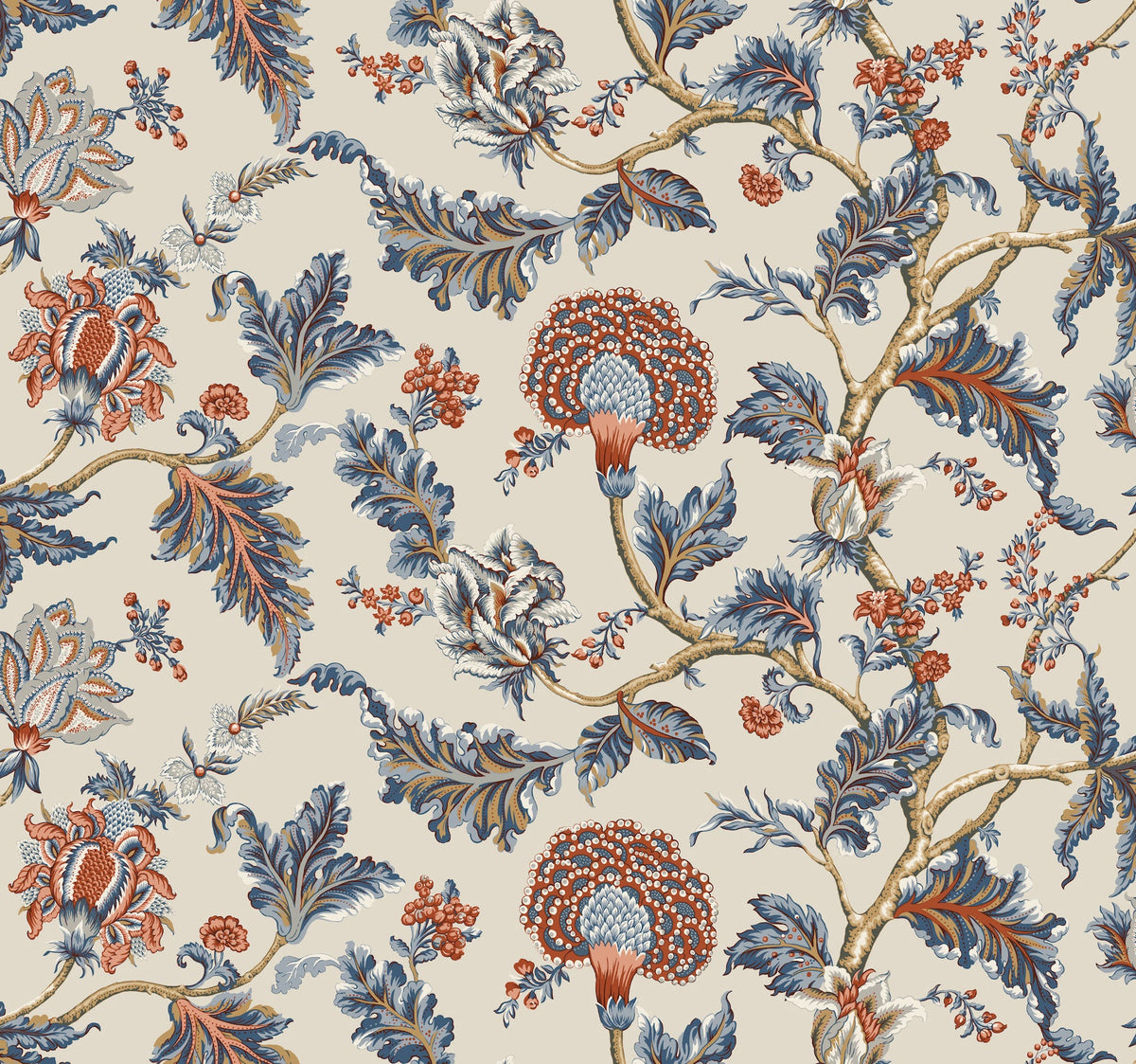 MX9621W Monroe Navy Astoria Wallpaper by York Wallcoverings