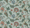 Monroe Teal Astoria Wallpaper by York Wallcoverings