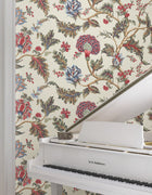 MX9623W Monroe Cherry Astoria Wallpaper by York Wallcoverings