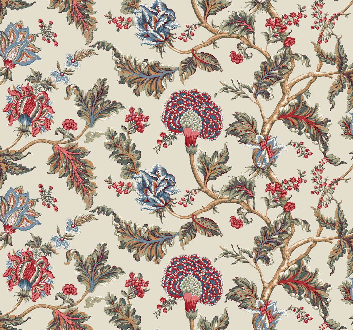 MX9623W Monroe Cherry Astoria Wallpaper by York Wallcoverings