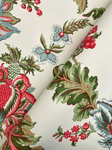 MX9625W Monroe Rhubarb Astoria Wallpaper by York Wallcoverings