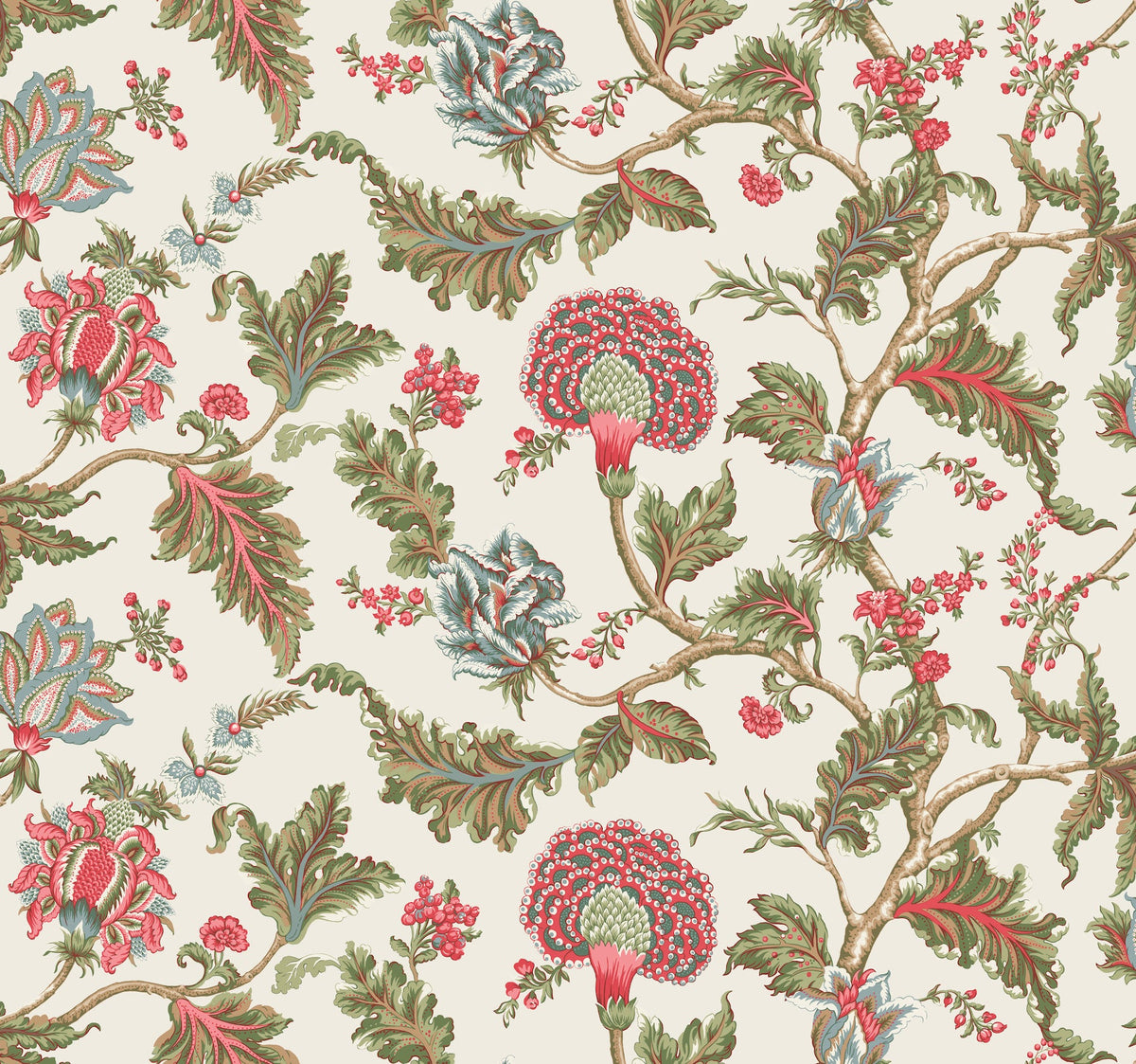 MX9625W Monroe Rhubarb Astoria Wallpaper by York Wallcoverings