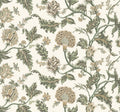 Monroe Green Astoria Wallpaper by York Wallcoverings
