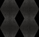 Diamond Legacy Black Astoria Wallpaper by York Wallcoverings
