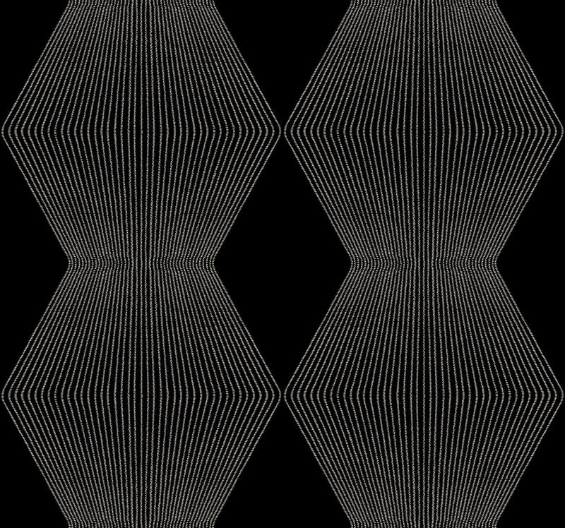 MX9631 Diamond Legacy Black Astoria Wallpaper by York Wallcoverings