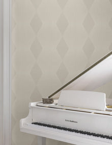 MX9632 Diamond Legacy Taupe Astoria Wallpaper by York Wallcoverings