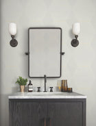 MX9633 Diamond Legacy Soft Grey Astoria Wallpaper by York Wallcoverings