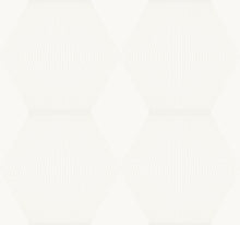 MX9634 Diamond Legacy White Astoria Wallpaper by York Wallcoverings