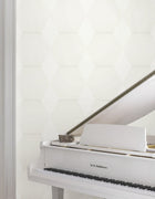 MX9634 Diamond Legacy White Astoria Wallpaper by York Wallcoverings