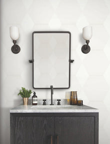 MX9634 Diamond Legacy White Astoria Wallpaper by York Wallcoverings