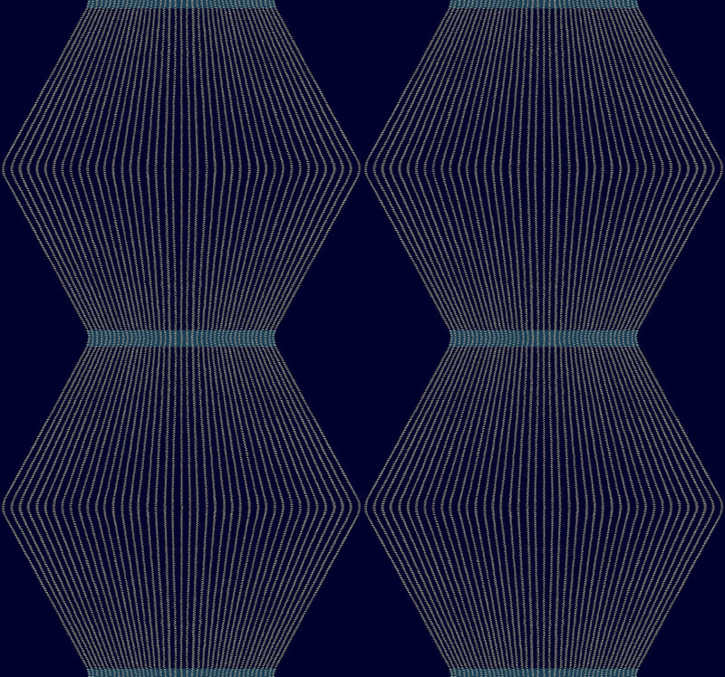 MX9635 Diamond Legacy Navy Astoria Wallpaper by York Wallcoverings