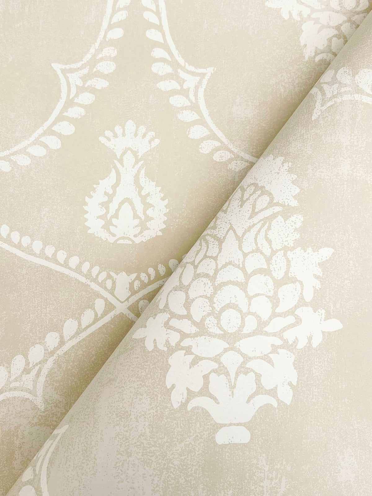 MX9641 Royal Damask Beige Astoria Wallpaper by York Wallcoverings