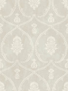 MX9642 Royal Damask Soft Grey Astoria Wallpaper by York Wallcoverings