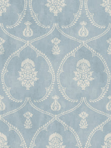 MX9644 Royal Damask Blue Astoria Wallpaper by York Wallcoverings
