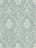 Royal Damask Jade Astoria Wallpaper by York Wallcoverings