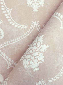 MX9646 Royal Damask Blush Astoria Wallpaper by York Wallcoverings