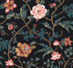 Courtyard Botanical Scarlet Astoria Wallpaper by York Wallcoverings