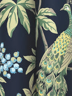 MX9661 Peacock Estate Navy Astoria Wallpaper by York Wallcoverings