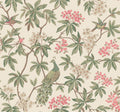 Peacock Estate Cream Astoria Wallpaper by York Wallcoverings