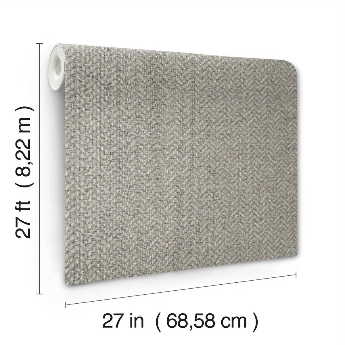 MX9671 Regent Charcoal Astoria Wallpaper by York Wallcoverings