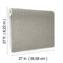 MX9671 Regent Charcoal Astoria Wallpaper by York Wallcoverings