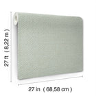 MX9672 Regent Jade Astoria Wallpaper by York Wallcoverings