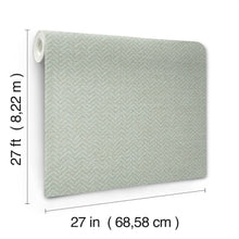 MX9672 Regent Jade Astoria Wallpaper by York Wallcoverings