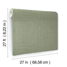 MX9673 Regent Emerald Astoria Wallpaper by York Wallcoverings