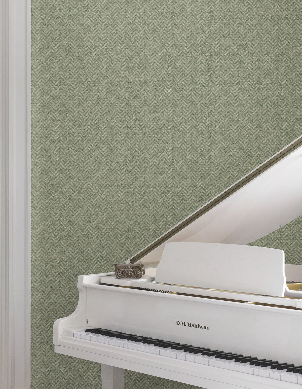 MX9673 Regent Emerald Astoria Wallpaper by York Wallcoverings