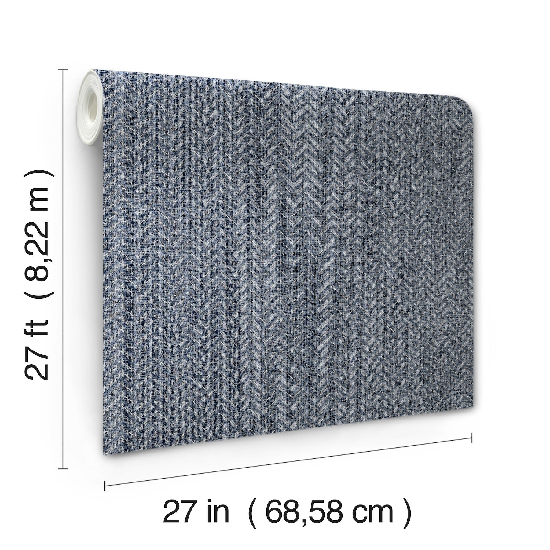 MX9675 Regent Navy Astoria Wallpaper by York Wallcoverings