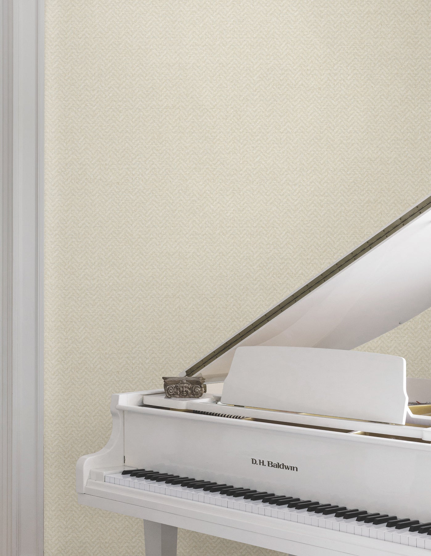 MX9676 Regent Soft Beige Astoria Wallpaper by York Wallcoverings