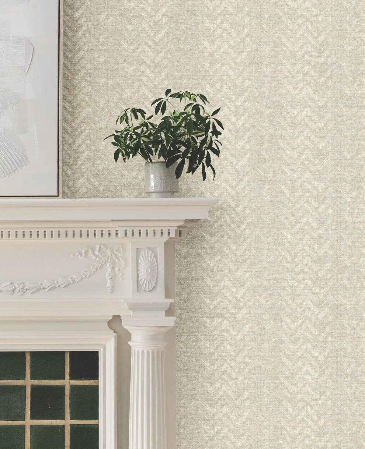 MX9676 Regent Soft Beige Astoria Wallpaper by York Wallcoverings
