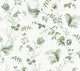 Floral Lace Green Astoria Wallpaper by York Wallcoverings
