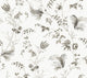 Floral Lace Black Astoria Wallpaper by York Wallcoverings