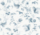 Floral Lace Navy Astoria Wallpaper by York Wallcoverings