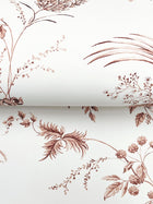 MX9684 Floral Lace Brick Astoria Wallpaper by York Wallcoverings