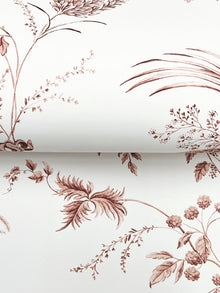 MX9684 Floral Lace Brick Astoria Wallpaper by York Wallcoverings