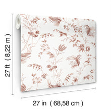 MX9684 Floral Lace Brick Astoria Wallpaper by York Wallcoverings