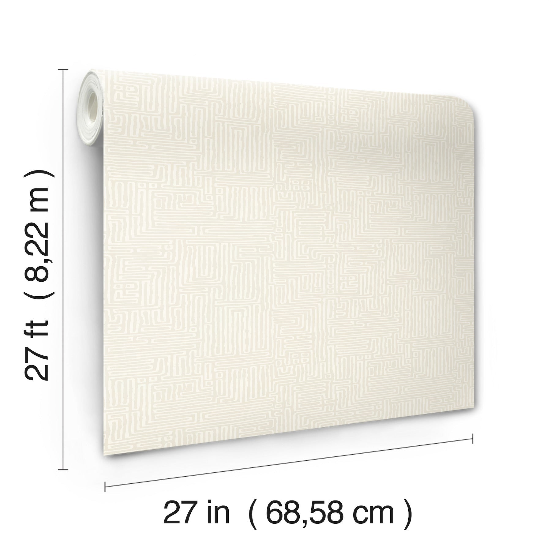 MX9686 Passages Cream Astoria Wallpaper by York Wallcoverings
