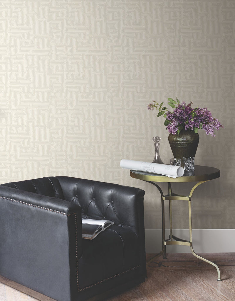 MX9686 Passages Cream Astoria Wallpaper by York Wallcoverings