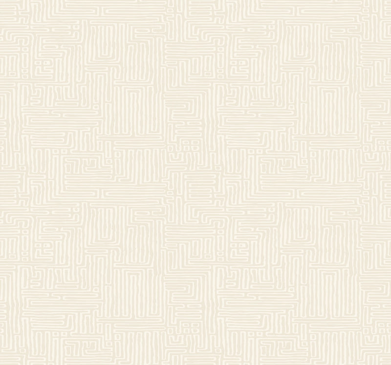 MX9686 Passages Cream Astoria Wallpaper by York Wallcoverings