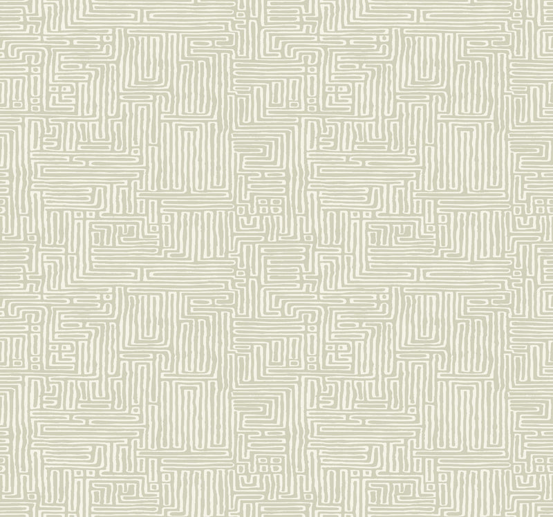 MX9688 Passages Green Astoria Wallpaper by York Wallcoverings