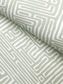 MX9688 Passages Green Astoria Wallpaper by York Wallcoverings