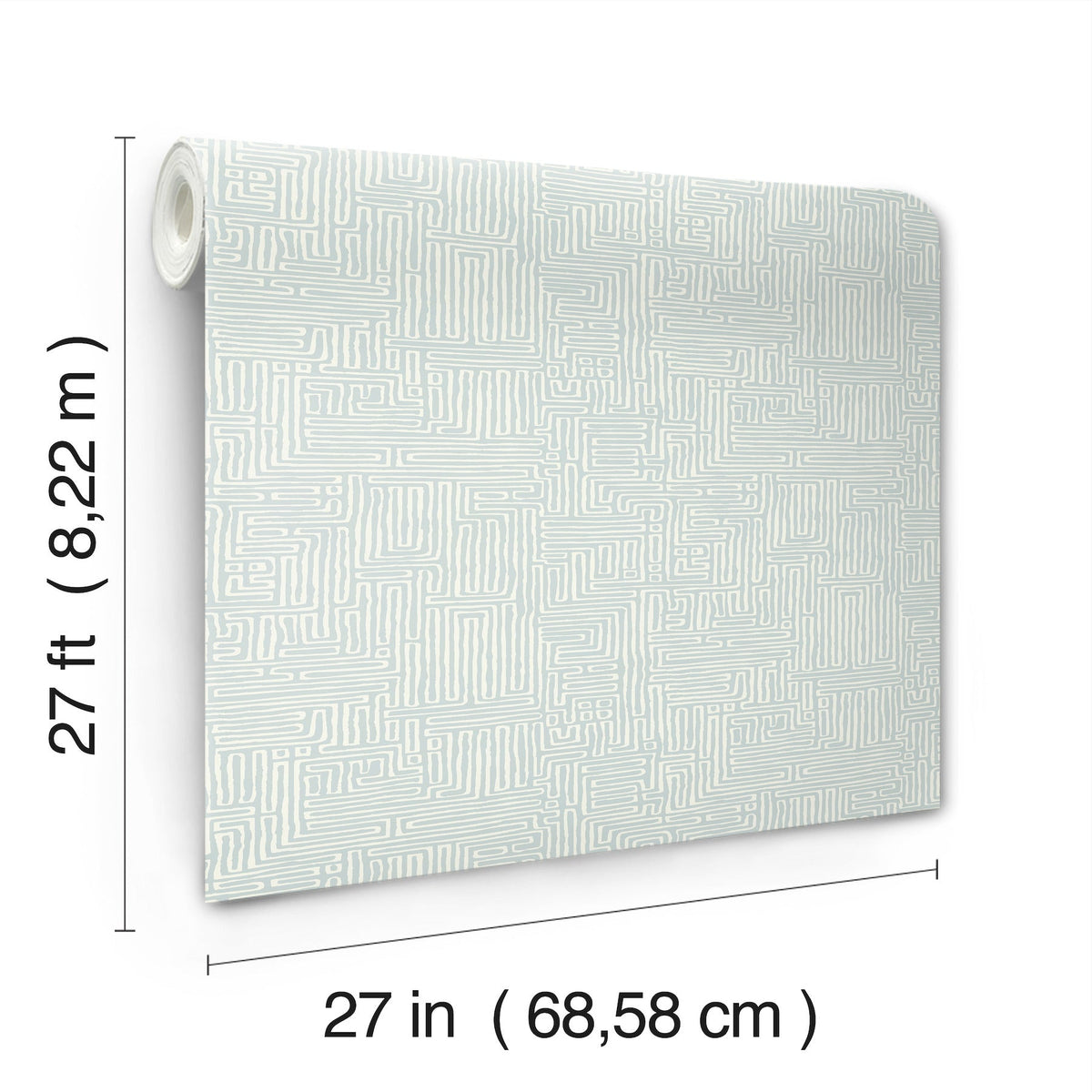 MX9689 Passages Blue Astoria Wallpaper by York Wallcoverings