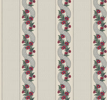 MX9694 Abbey's Garland Ruby Astoria Wallpaper by York Wallcoverings