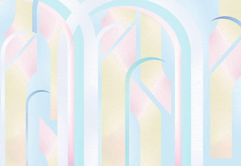 Arch Blue (M3301-7) Diversity Mural by Tres Tintas
