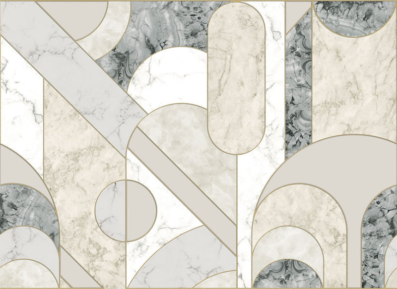 Capsules Beige Diversity Mural by Tres Tintas