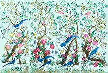 M3303-1 Chinoiserie Blue (M3303-1) Diversity Mural by Tres Tintas